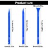 9 Pieces Plastic Scraper, Non-Scratch Carbon Fiber Scraper Tool Multi-Purpose