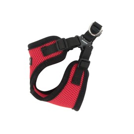 Puppia PARA-HC1533-RD-XL Red Soft Harness C Pet-Vest-Harnesses, X-Large