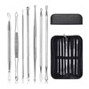 Blackhead Remover 7 Piece Tool Kit For Pimple Extraction Blemish