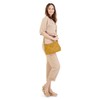Samantha Look Women's Real Leather Shoulder Bag, Made in Italy,