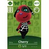 Animal Crossing Happy Home Designer Amiibo Card Cherry 077/100