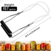 Canning Jar Lifter, Canning Tongs, Stainless Steel Jar Lifter with