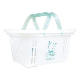Tees Factory Sanrio SR-5542483PC Mini Chara Basket, Clear, Pochacco H 3.3 x W 6.4 x D 4.7 inches (8.5 x 16.3 x 12 cm)