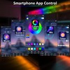 LAFULIT 8 PCS RGB Under Cabinet Lights Kit, App and