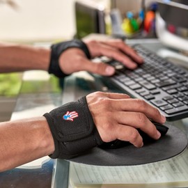 SevenCalder - Férula para Túnel del Carpo (1 Par) – Nuevo Diseño, Soporte de Polipropileno Ergonómico, Ligero y Anatómico, para Uso Diario y Nocturno, Ajuste con Velcro de Un Solo Movimiento, para Hombre y Mujer, Síndrome de Túnel Carpiano