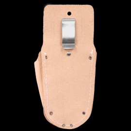Zenport HJ264 Leather Pruner Sheath w/ Sharpener Pocket, Beige - 1 Pack