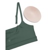 CRZ YOGA Womens Butterluxe Adjustable Spaghetti Strap Sports Bra -
