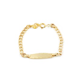 Monde Petit 9ct Yellow Gold Baby Bracelet