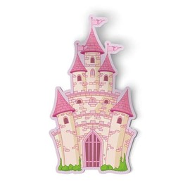 Squiddy Princess Castle - Vinyl Sticker - Large Size (12" Tall)