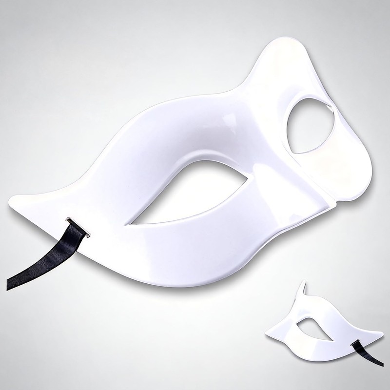 IRIWA Masquerade Mask, Set of 6 Colors, Cosplay, Mask, Costume,