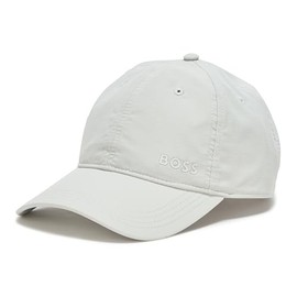 BOSS Tech Ripstop Small Logo Hat, Moonrock Grey, One Size