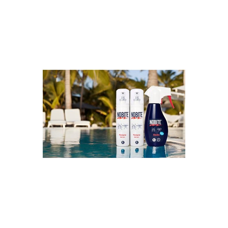 2 x NOBITE Hautspray 100 ML + 1 x NOBITE