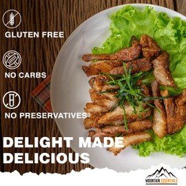 MOUNTAIN ESSENTIALS Canned Pork 28 Oz – Fully Cooked, Ready to Eat – Pantry Staple Canned Meat for Everyday Meals, Emergency Survival & Bulk Food Storage – 5-Year Shelf Life – Made in USA – 12 Pack