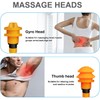 Massage Gun Attachments for Hypervolt Go, 12PCS Replaceable Massager Heads