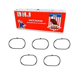 DNJ IG813 Intake Manifold Gasket Set for 2005-2014 Volkswagen Beetle, Golf, Jetta 2.5L L5 20V DOHC 2480cc