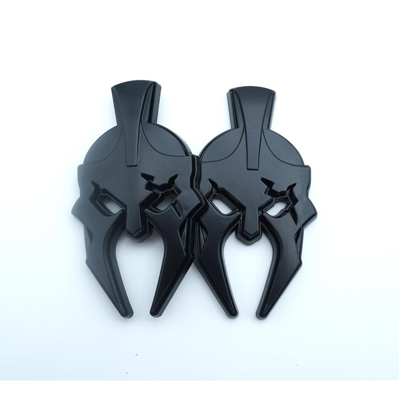 2Pcs Right Left Side Custom Gladiator Emblems 3D Badges Replacement