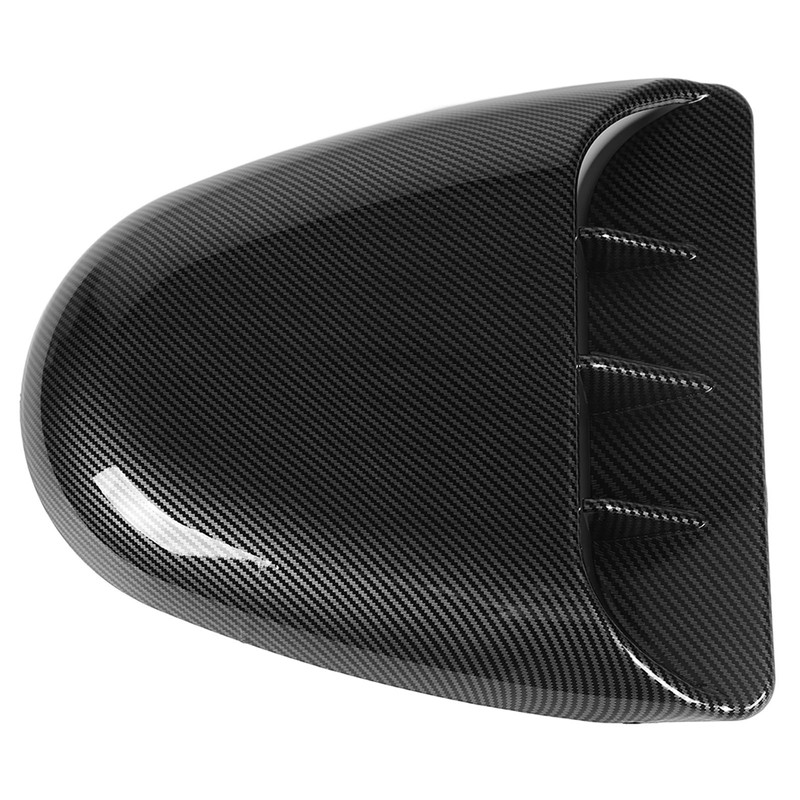 Engine Hood Vent Trim 35.5 X 32cm Carbon Fiber Style