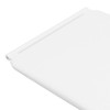 Lighted Makeup Mirror White Rechargeable ABS Housing Adjustable Brightness Portable