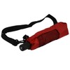 iX-brella Trekking Pocket Umbrella XXL with Shoulder Bag, dunkelrot, Pocket
