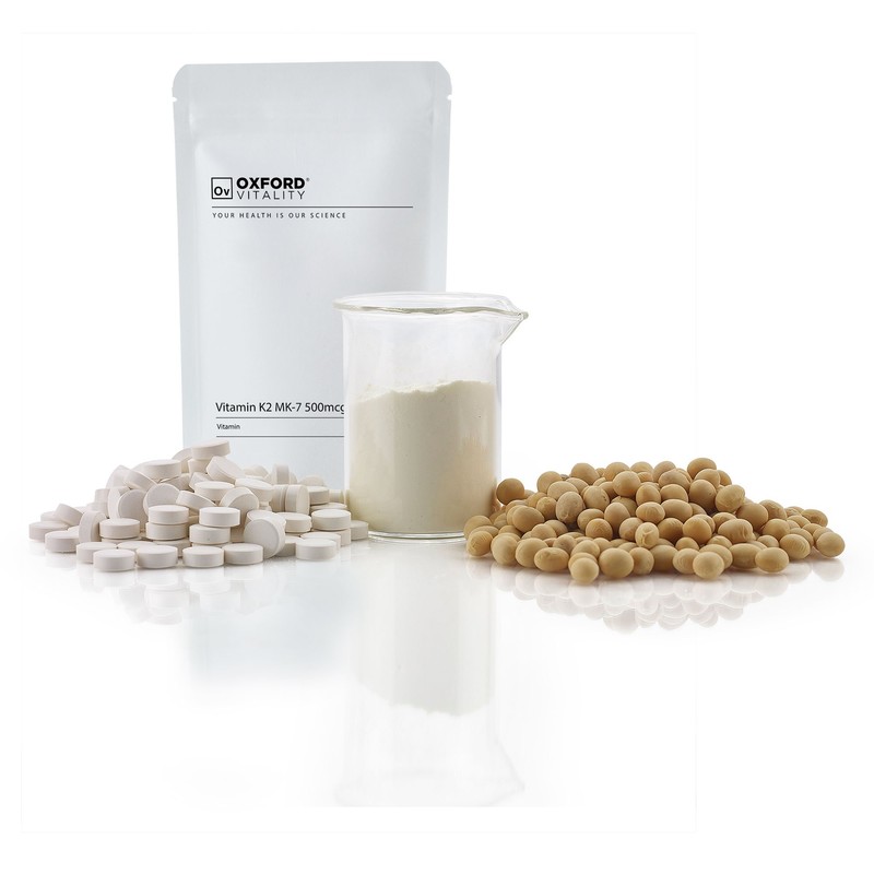Vitamin K2 MK-7 | High Strength 500µg Tablets for Blood