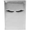 styleBREAKER Passport Holder Lashes with Metallic Shiny Surface, Passport Holder,