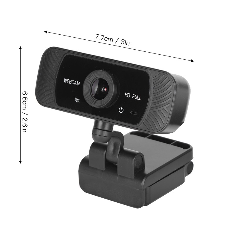 Computer Camera Webcam with Microphone for Video Conference Teacher Live