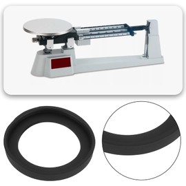 OTOTEC 1 Pc Balancer Rubber Ring Quick Release Nut Pressure Cup Rubber Ring 126 x 91mm Tire Tool Accessory for Tire Changer Wheel Balancer Black