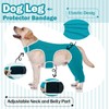 Hjyokuso Recovery Suit For Dogs - Leg Surgery Suit, Lick