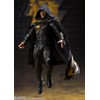S.H. Figuarts BAS64170 Black Adam, Approx. 6.5 inches (165 mm),