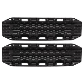 Orivin 2PCS Sand Ladder Recovery Boards for 1:10 RC Crawler Car SCX10 D90 CC01 Gen8 MST TRX4 TRX6 (Black, A)