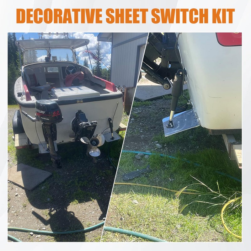 HRepair Trim Tab Switch (Double Rocker) Replacement Lenco Trim tab