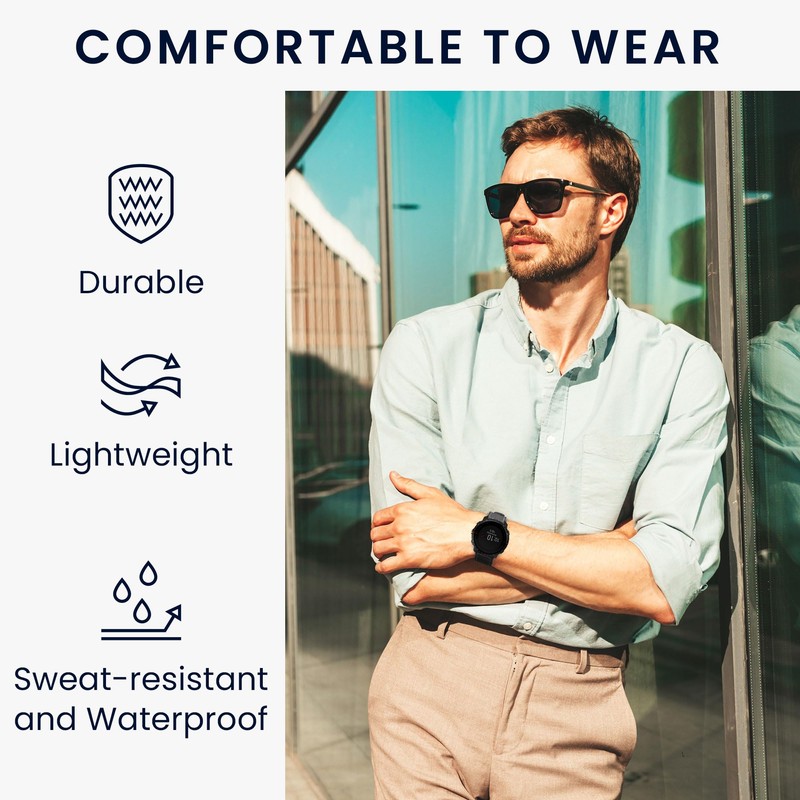 kwmobile Wristband Compatible with Polar Grit X/X Pro/Vantage M /