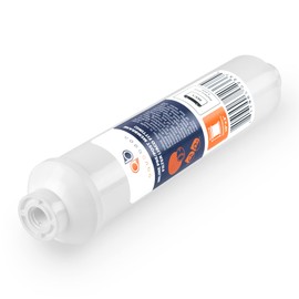 Aquaboon 1-Pack of Inline Post/Carbon Polishing Water Filter Catridge for Reverse Osmosis System Standard Size (Jaco fitting)