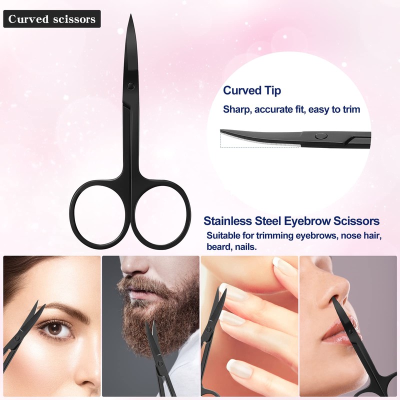Eyebrow Razor, KAJUDA Eyebrow Kit, 5 in 1 Eyebrow Trimmer,