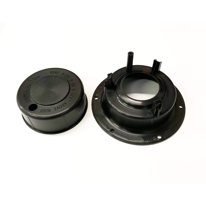 Automotive Authority Plastic Attic/Plumbing Vent Cover 1-1/2" Pipe Diameter RV