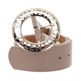 VALENTINO Hampton Pin Buckle Belt W95 Beig/Oro - kürzbar