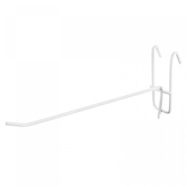 sourcing map Grid Wall Display Hooks Store Garage Storage Wall Organizers 8 Inch White, Pack of 10