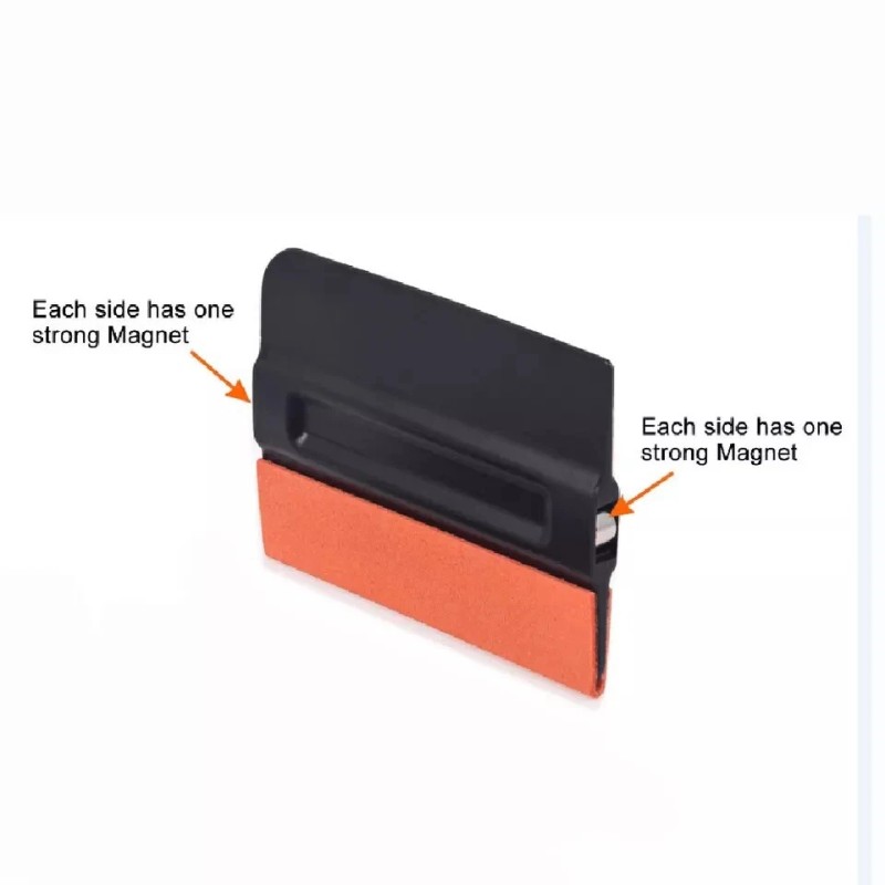 TINT BONDO 2 PCS Pro-Tint Bondo Suede Felt Squeegee for