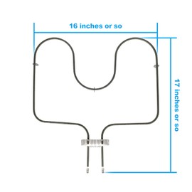 Showingo Range Bake Lower Oven Heating Unit Element Compatible with Whirlpool Amana WP77001094, 77001094, CH5910, ARR630,ART6110 Replacement Oven Bake Element