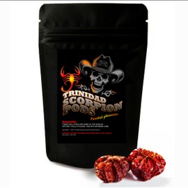 Moruga Scorpion Chilli Pods Whole 10g Trinidad Scorpion