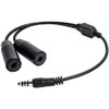 U-174 Dual Com to Single Com Headset Adapter
