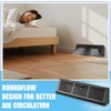 Yaocom 1 Pcs 18 Inch Baseboard Register Duct Opening Size