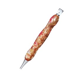 Diamond Painting Pen, DIY Diamond Painting Pen Accessories, Resin Diamond Painting Pen, Diamond Curvy Pen, for Art, DIY, Diamond Painting, Embroidery, Nail Tool, Painting Craft, Red Pen