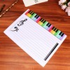 DOITOOL Erasable Whiteboard Music Staff Writable Music Teaching Practice Board