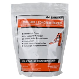 Rapid Patch Moldable Concrete Repair - Repair Surfaces in Concrete & Masonry, Multipurpose, Fast Drying, Patios, Walkways, Driveways, & More (3 Pounds)