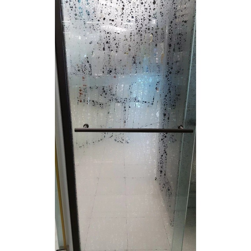 THE SHOWER DOOR SINGLE SIDED CONTEMPORARY LADDER (H) TOWEL BAR
