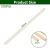 VIDETOL Pack of 100 Square Wooden Sticks, 30.5 x 0.5
