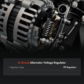 A-Premium Alternator Voltage Regulator Compatible with Mazda Miata 1999-2005 1.8L, Naturally Aspirated