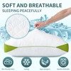 HKYLRAN Luxury Hotel Cooling Pillow for Sleeping,Medium Firm Shredded Memory