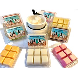 Choose from over 100 Scents -Pet Safe - Strong Scented Wax Melts - Long Lasting - Eco-Friendly - Hand-Poured - Scented Wax Tarts - All Natural Soy. (Perfectly Patchouli)